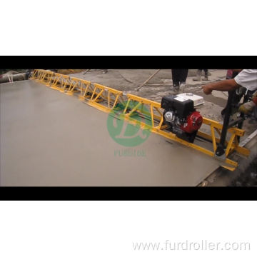 Excellent quality control vibratory floor finishing machine vibrating concrete truss screed FZP-55